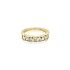 Gold Ring with Zircons