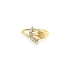 Gold Ring with Zircons