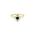 Gold Ring with Colored Stones