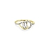 Gold Ring with Zircons
