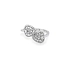 Gold Ring with Zircons