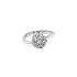 Gold Ring with Zircon