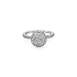Gold Ring with Zircons
