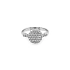 Gold Ring with Zircons