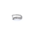 Ring with White Gold Zircons