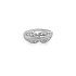 Gold Ring with Zircons