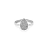 Gold Ring with Zircons