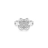 Gold Ring with Zircons