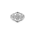 Gold Ring with Zircons