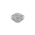 Gold Ring with Zircons