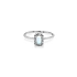 Gold Ring with Opal and Zircones