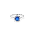 Gold Ring with Zircons