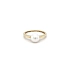 Gold Ring with Pearl