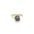 Gold Ring Black Pearl