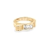 Gold Ring with Zircons