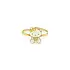 Golden Baby Ring Hello Kitty