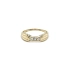 Gold Ring with Zircons