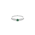 Gold Ring with Green Stone