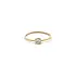 Gold Ring with Zircon