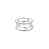 Gold Ring with Zircons