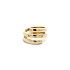 Gold Ring with Zircons