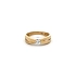 Gold Ring with Zircon