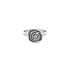 Ring with Zircon from White Gold