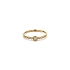 Gold Ring with Zircons