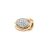 Gold Ring with Zircons