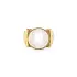 Gold Ring with Pearl
