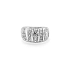 Combination Gold Ring with Zircons