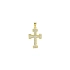 Gold Pendant with Zircons