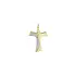 Gold Pendant Cross of Combined Gold