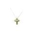 Pendant Cross of Combined Gold