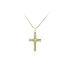 Pendant Cross of Combined Gold