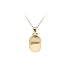 Gold Pendant Plate for Engraving