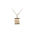 Gold Parchment Pendant for Engraving