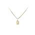 Gold Pendant Plate for Engraving