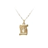 Gold Pendant Sign of the Crab