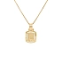 Gold Pendant Sign of the Virgin