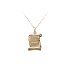 Gold Pendant Sign of the Crab
