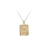 Gold Pendant Sign of the Scales