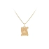 Gold Pendant Sign of the Virgin