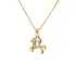 Gold Pendant Sign of the Sagittarius