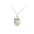 Pendant Madonna Virgin Mary of Combined Gold