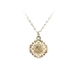Gold Pendant Madonna Virgin Mary