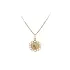 Gold Pendant Madonna Virgin Mary
