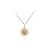 Gold Pendant Madonna Virgin Mary