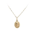 Gold Pendant Madonna Virgin Mary