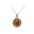 Gold Pendant Medallion Pope John Paul II